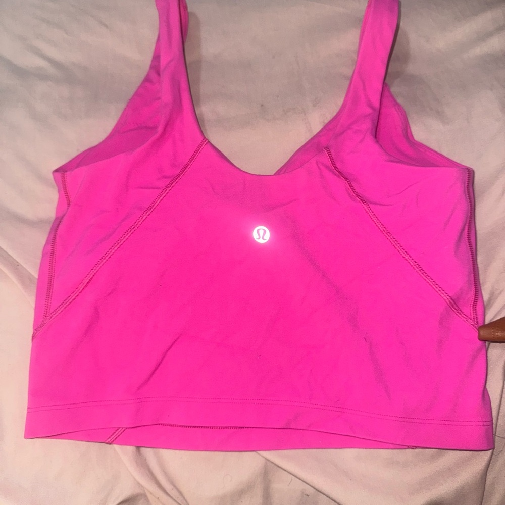 lululemon athletica Vibrant Pink Sports Bra